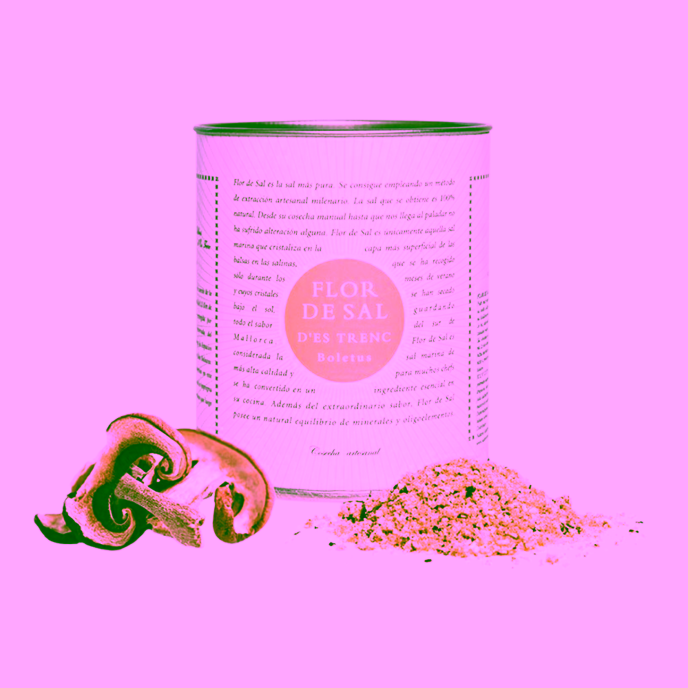 Solný květ Flor de Sal Houby 150 g