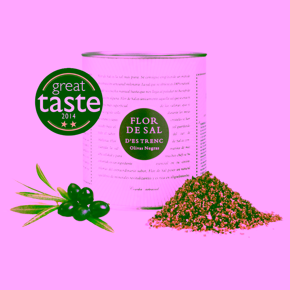 Solný květ Flor de Sal Olivy Kalamata 150 g