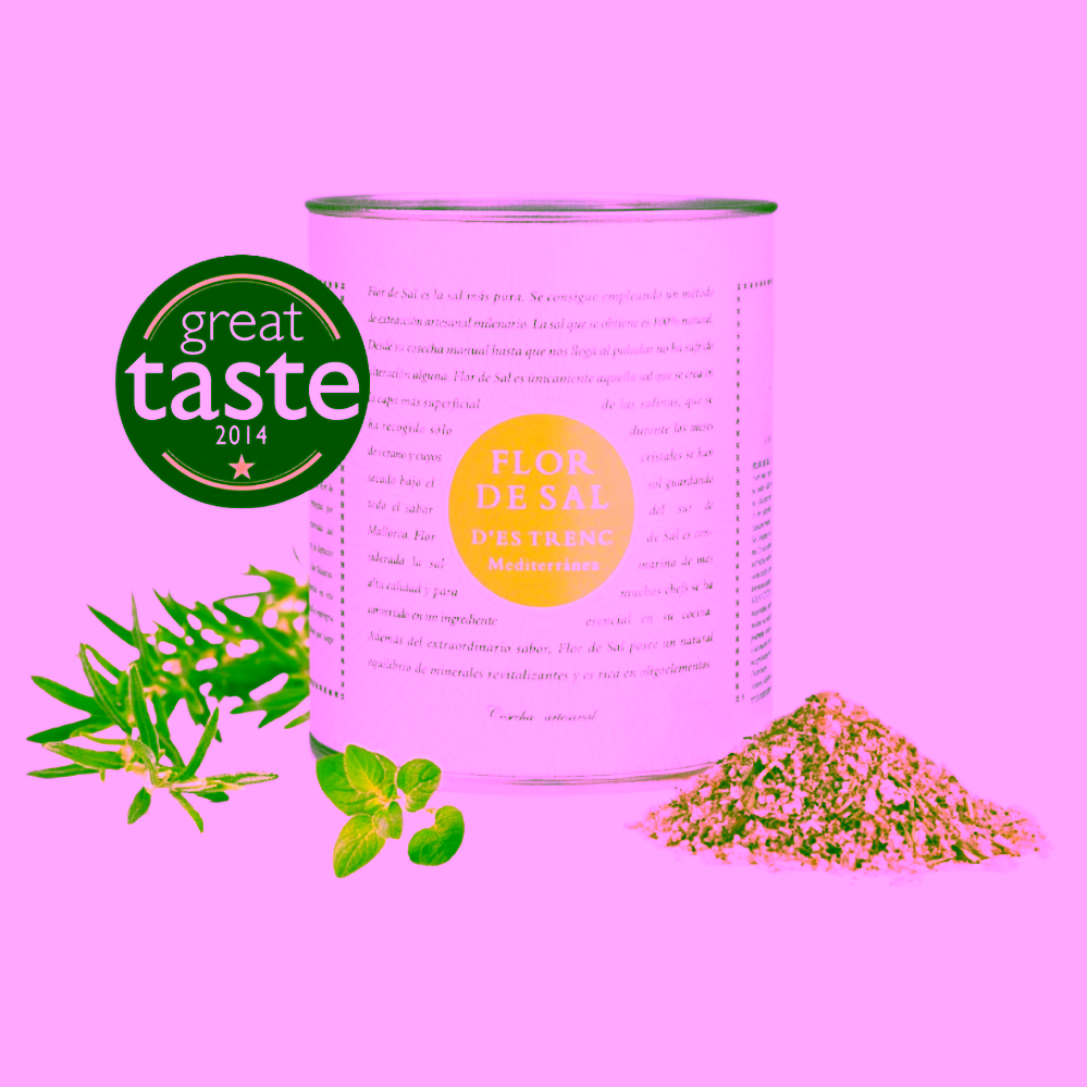 Solný květ Flor de Sal Bylinky BIO 150 g