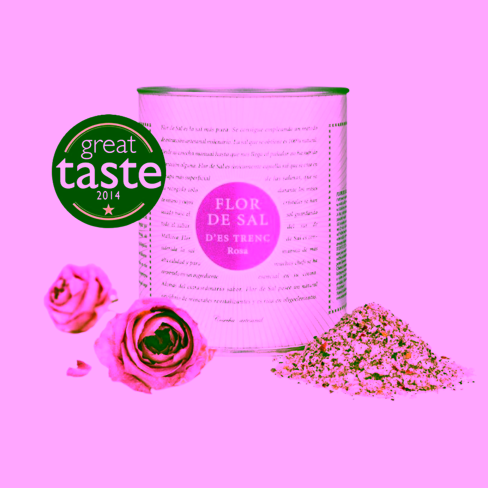 Solný květ Flor de Sal Růže 150 g