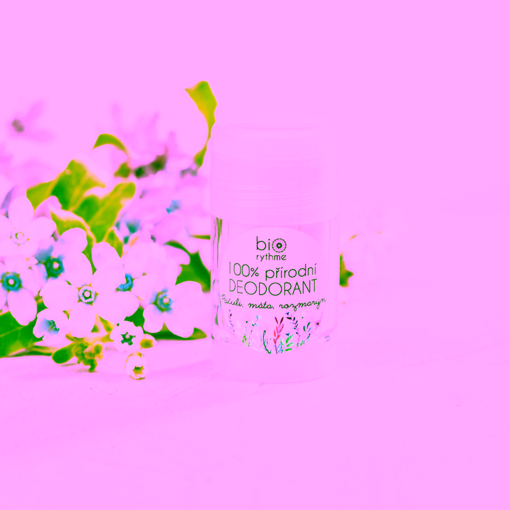 Biorythme přírodní deodorant Pačuli máta rozmarýn