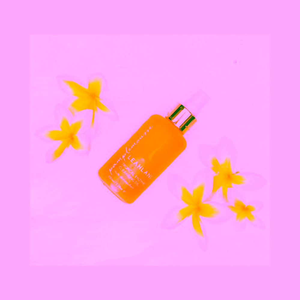 Leahlani Pamplemousse čistící olej s tropickými enzymy