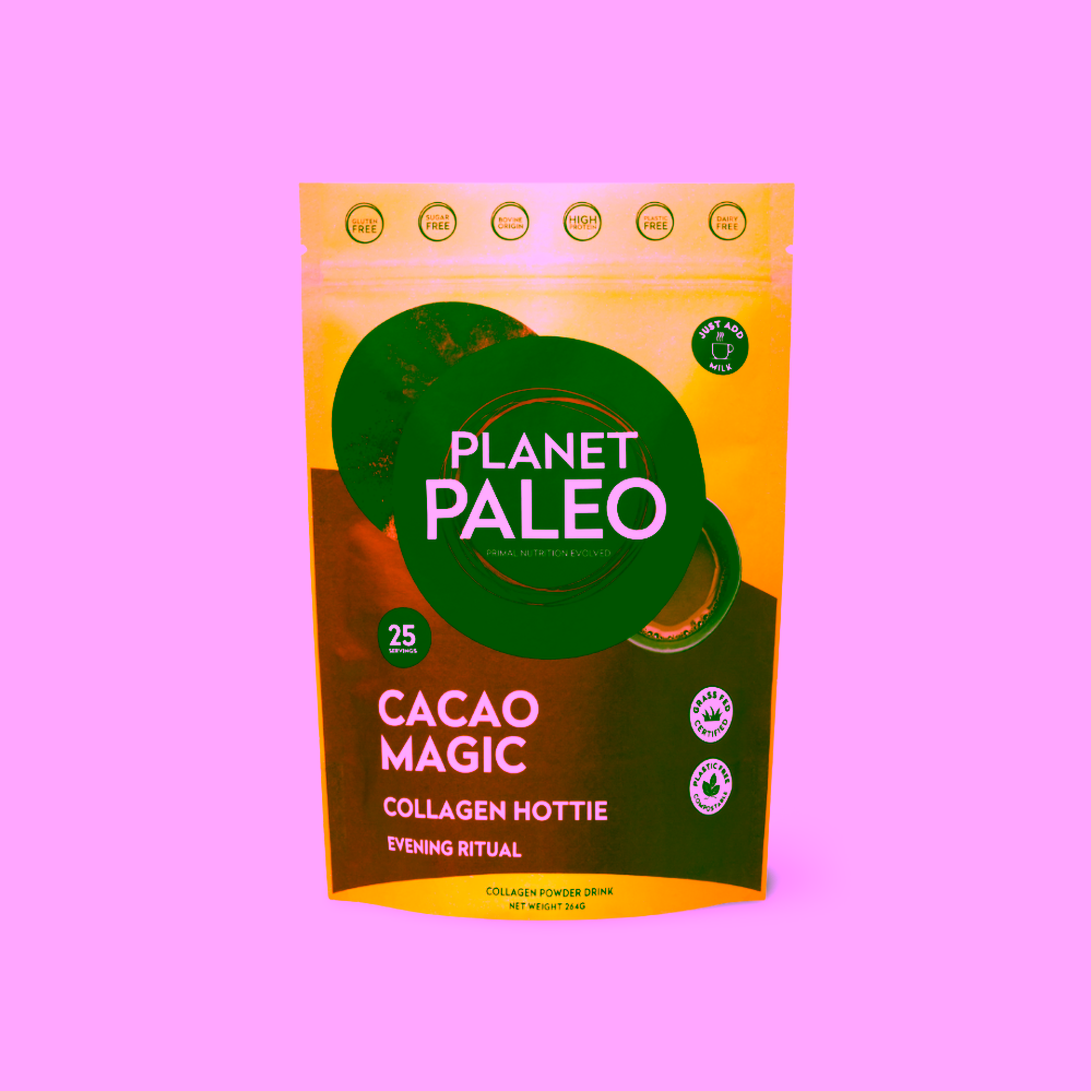 Planet Paleo Cacao Magic Kolagenová horká čokoláda