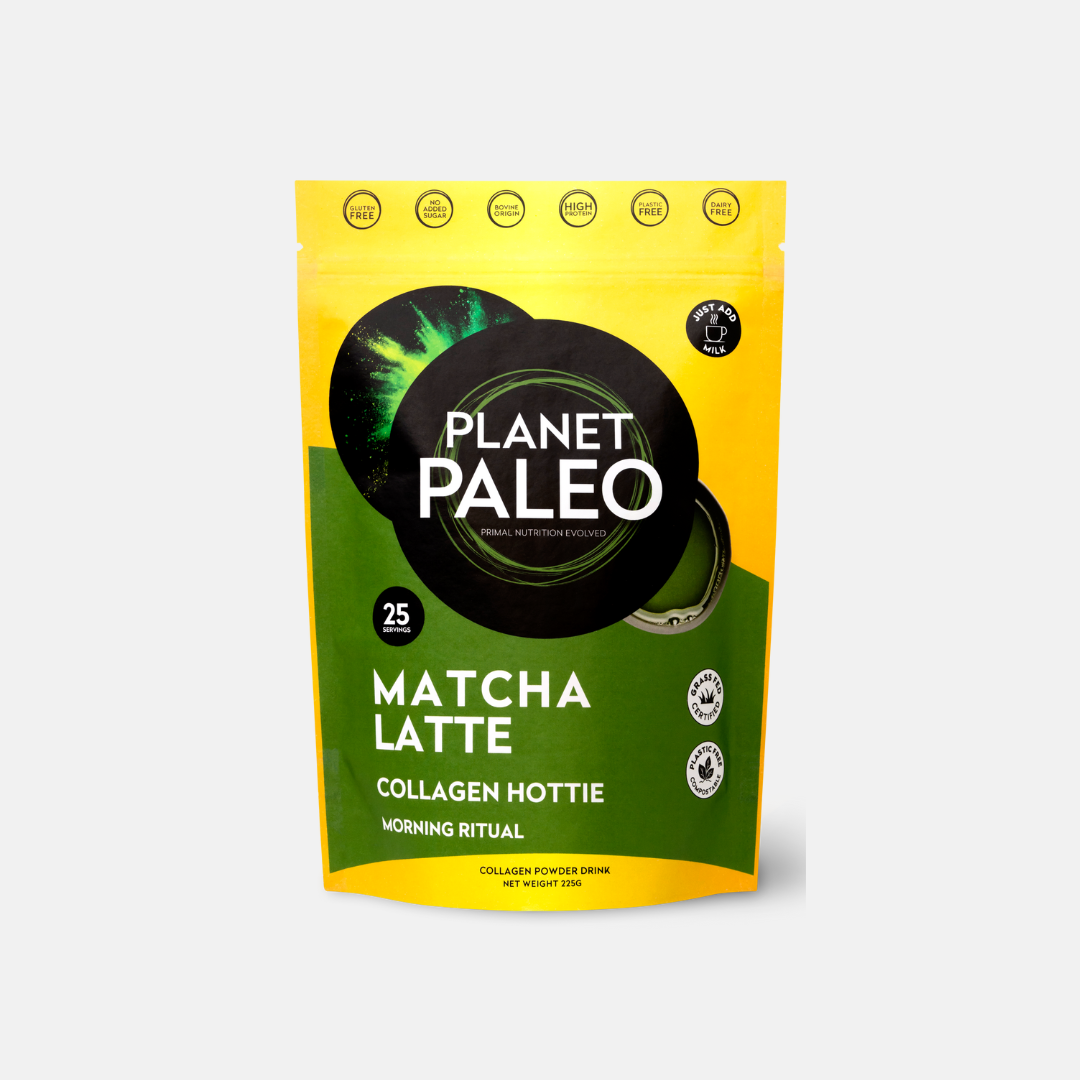 Planet Paleo Matcha Latte kolagenové matcha latté