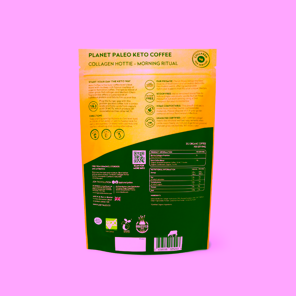 Planet Paleo Keto Coffee Kolagenová keto káva