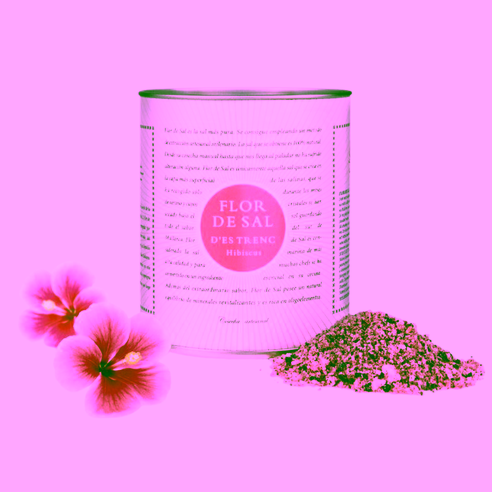 Solný květ Flor de Sal Ibišek BIO 150 g
