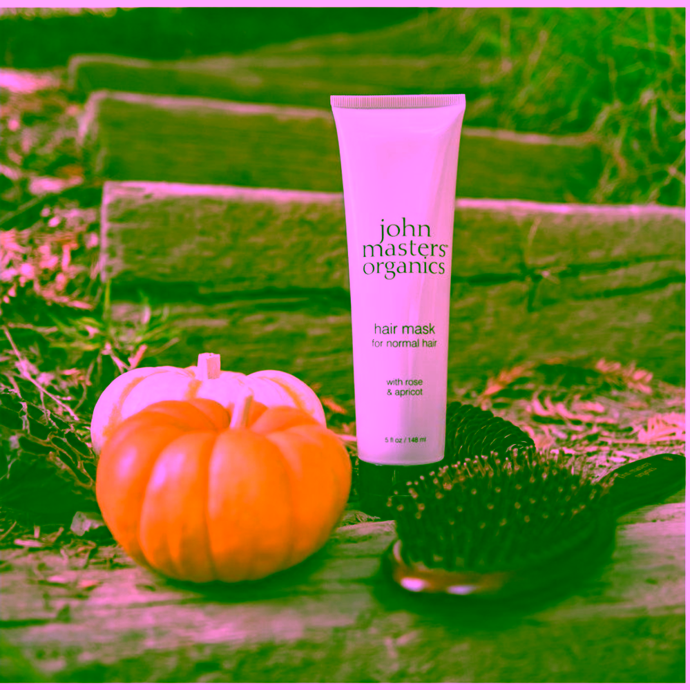 John Masters Organics maska na normální vlasy s růží a meruňkou Nourishing Hair Mask with Rose & Apricot