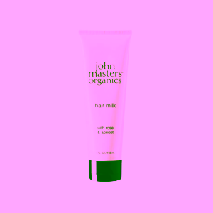 John Masters Organics bezoplachové vlasové mléko Růže a Meruňka Hydrating Hair Milk with Rose & Apricot