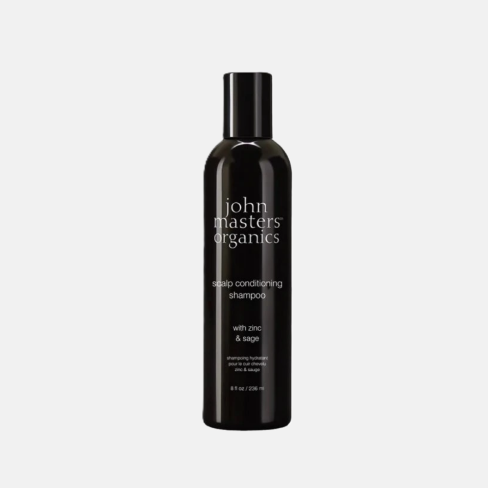 John Masters Organics šampon a kondicionér 2v1 se zinkem a šalvějí Scalp Conditioning Shampoo with Zinc & Sage