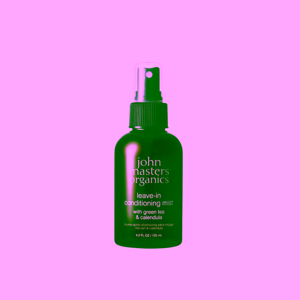 John Masters Organics mlhový kondicionér se zeleným čajem a měsíčkem Leave-in Conditioning Mist with Green Tea & Calendula