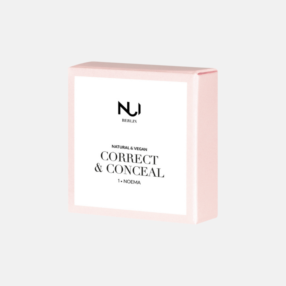 Nui Cosmetics Přírodní rozjasňující krémový kompaktní korektor