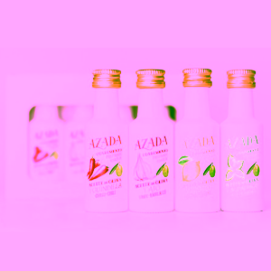 Azada sada ochucených olivových olejů