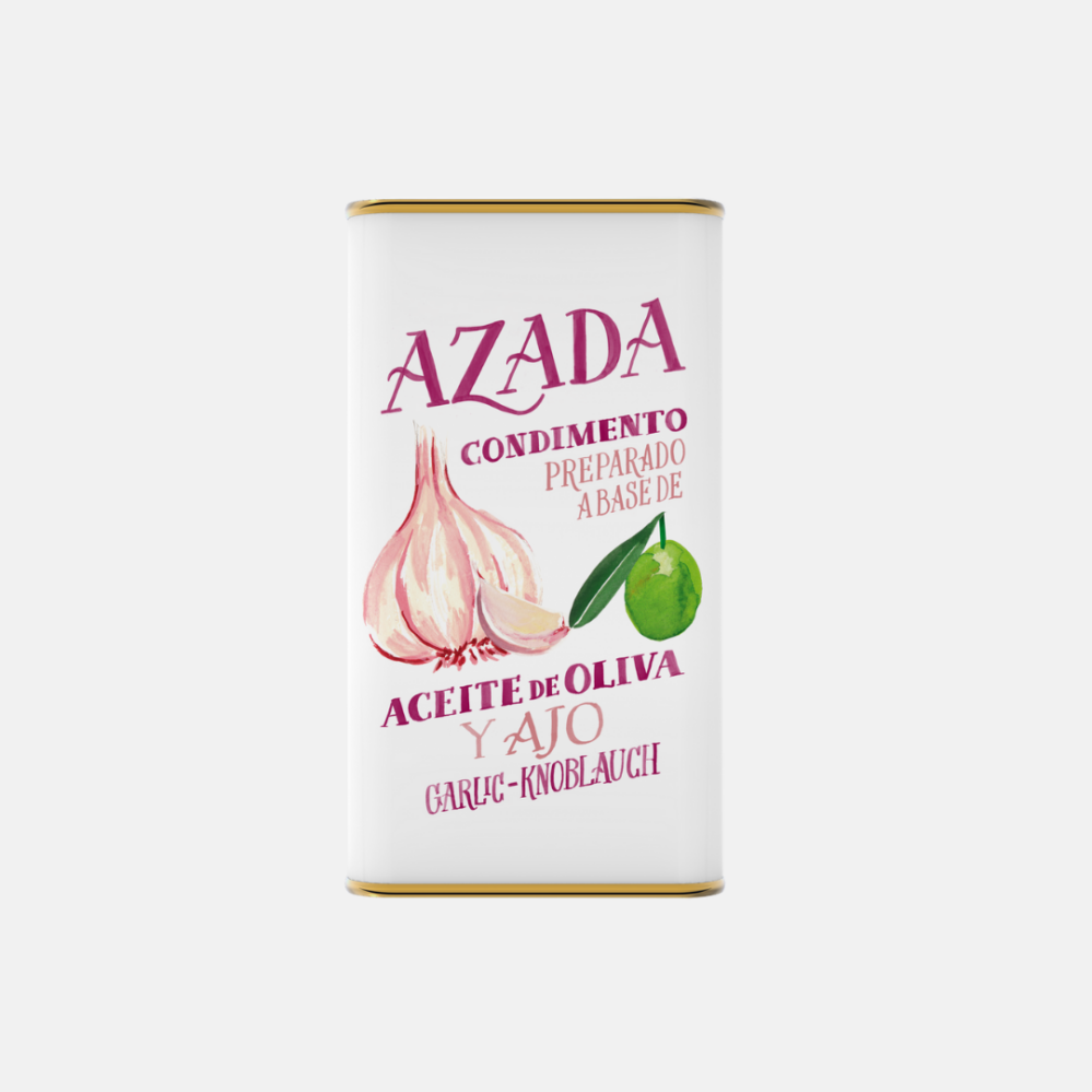 Azada Bio Extra panenský olivový olej s česnekem