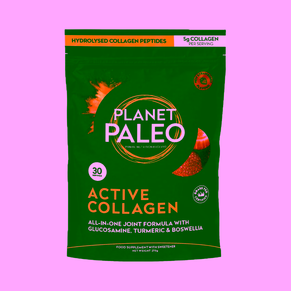 Planet Paleo Active Collagen Hovězí hydrolyzovaný kolagen s vitaminem C