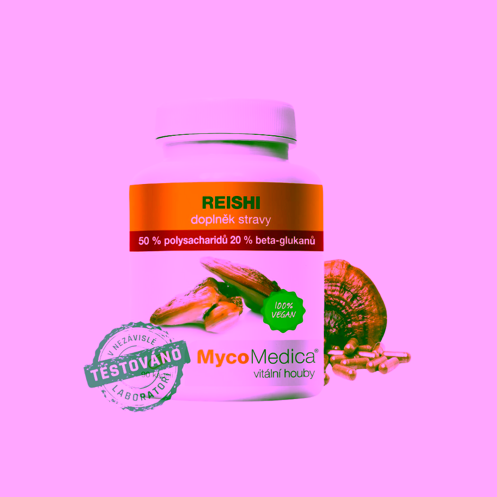 MycoMedica Reishi 50% ve vysoké koncentraci