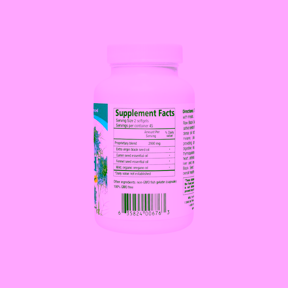 NAHS Black Seed kapsle z egyptského kmínu