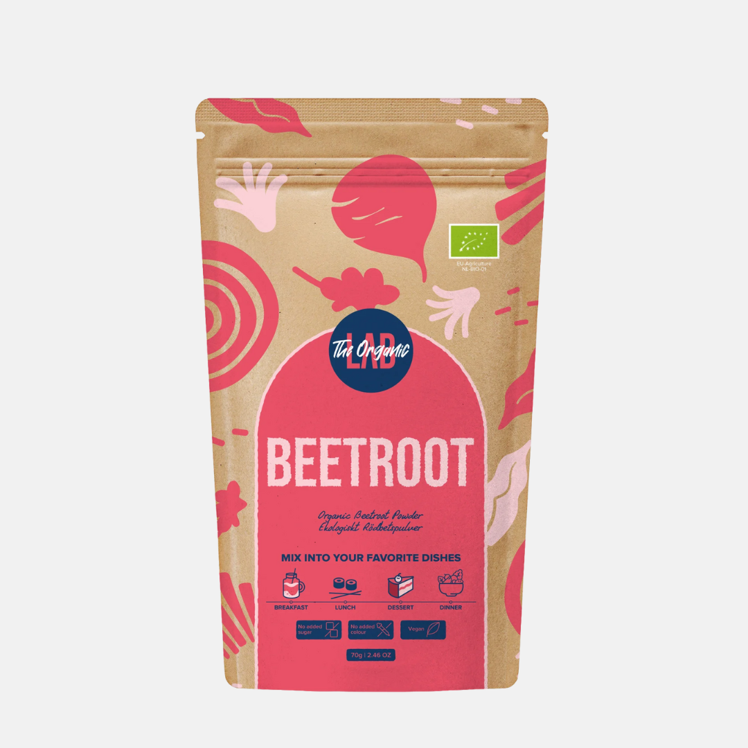 Organic Labs Organic Beetroot Powder - bio prášek z červené řepy 70 g