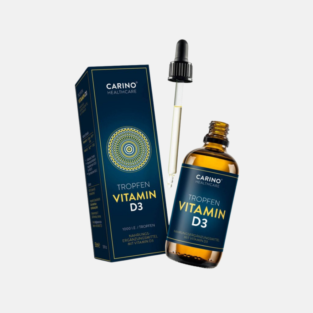 Carino Healthcare Vitamin D3 1000 UI kapky v MCT oleji
