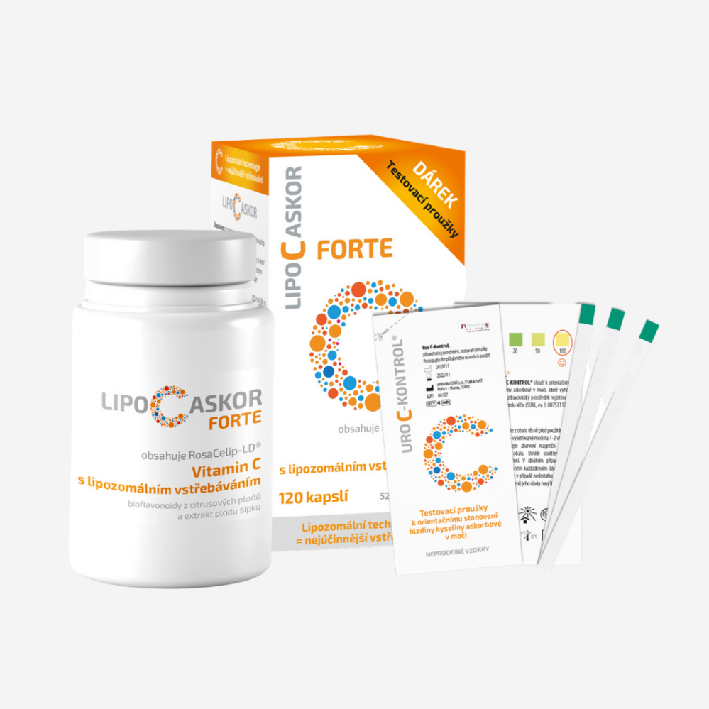 inPharm Lipo-C-Askor Forte lipozomální vitamín C