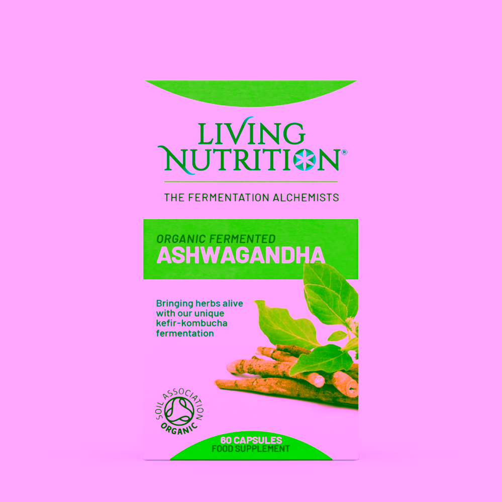 Living Nutrition Bio fermentovaná Ashwagandha