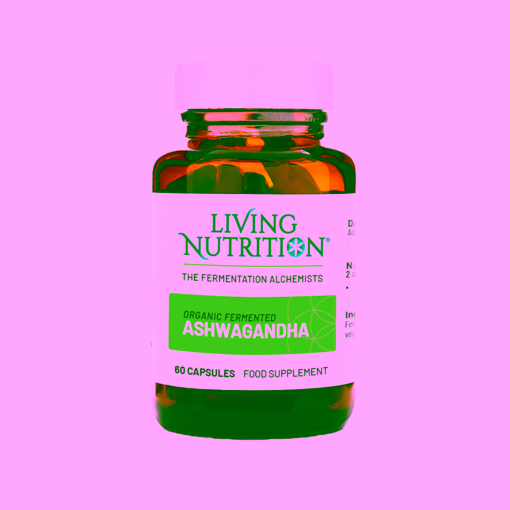 Living Nutrition Bio fermentovaná Ashwagandha