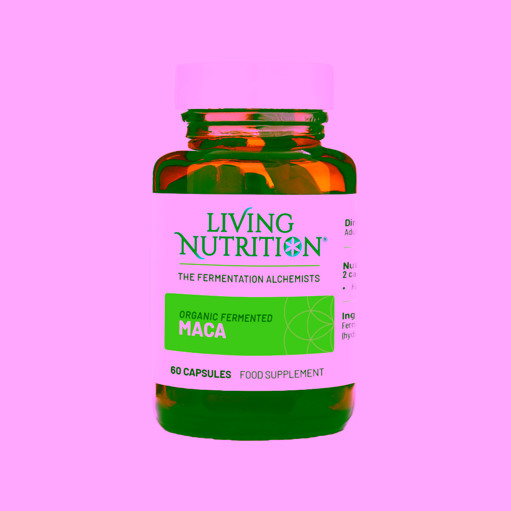 Living Nutrition Bio fermentovaná peruánská Maca