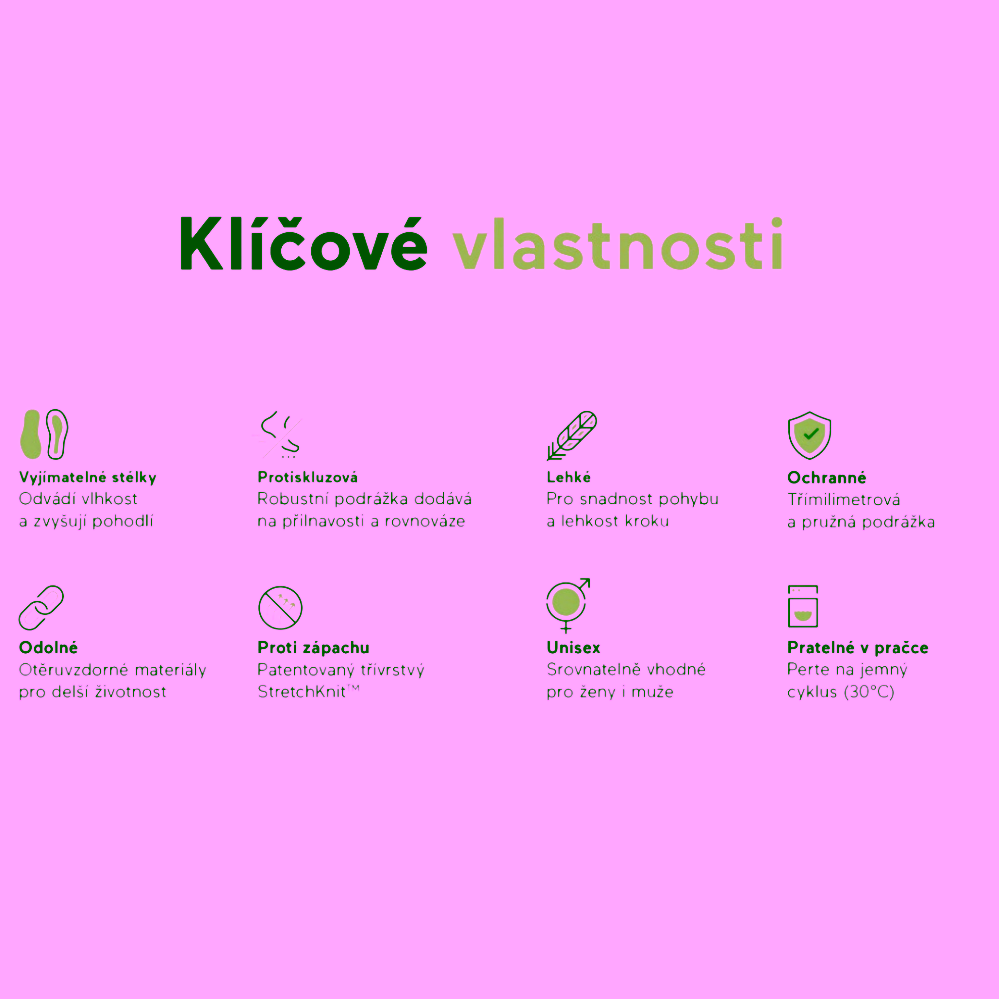 Skinners ponožkoboty pro dospělé Comfort 2.0 Ivory