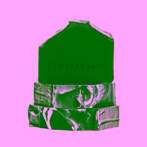 Almarasoap přírodní mýdlo Black as my Soul s aktivním uhlím