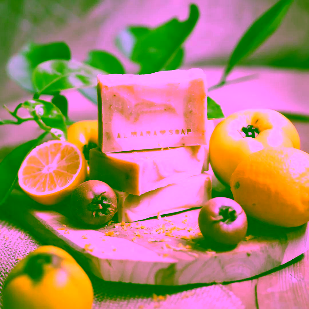 Almarasoap přírodní mýdlo Lemon Tea Tree