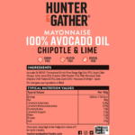 Hunter & Gather Avokádová majonéza s chipotle a limetkou
