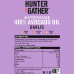 Hunter & Gather Avokádová majonéza s česnekem