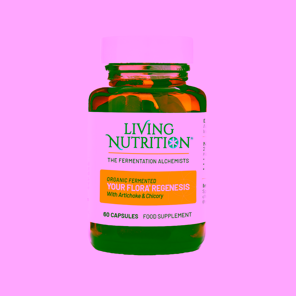 Living Nutrition Symbiotika Regenesis s bio artyčokem a bio čekankou