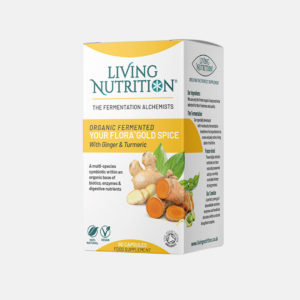Living Nutrition Symbiotika Gold Spice s kurkumou a zázvorem