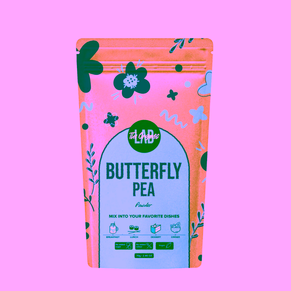 Organic Labs Butterfly Pea Powder - prášek z motýlího hrachového květu 70 g