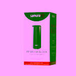 Samura stojan na nože se štětinami v černé barvě