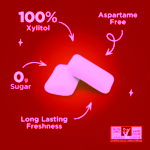 Pür žvýkačky s xylitolem Cinnamon