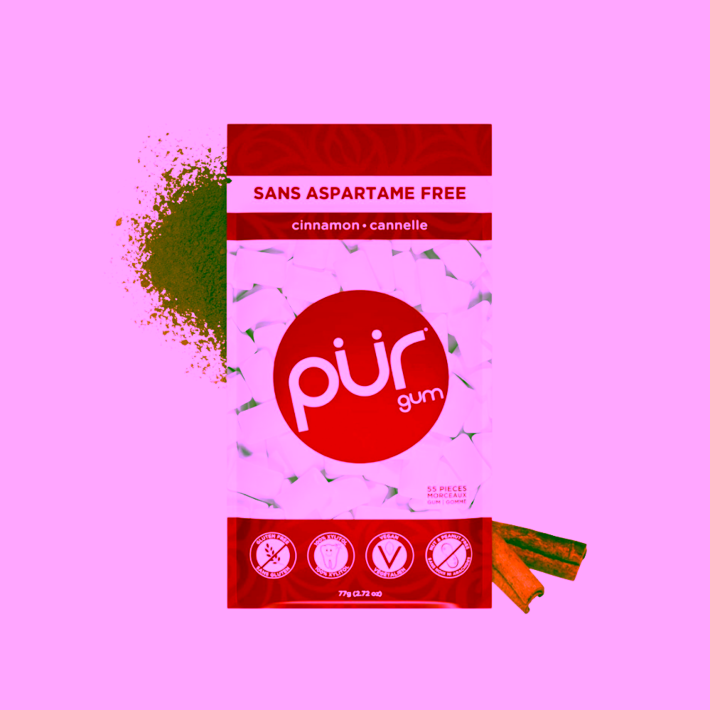 Pür žvýkačky s xylitolem Cinnamon