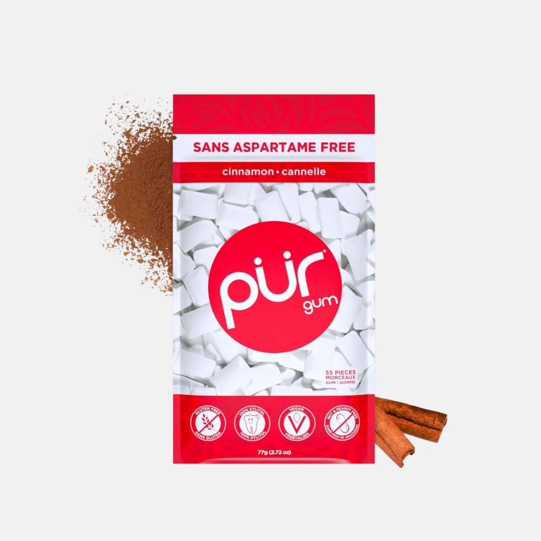 Pür žvýkačky s xylitolem Cinnamon