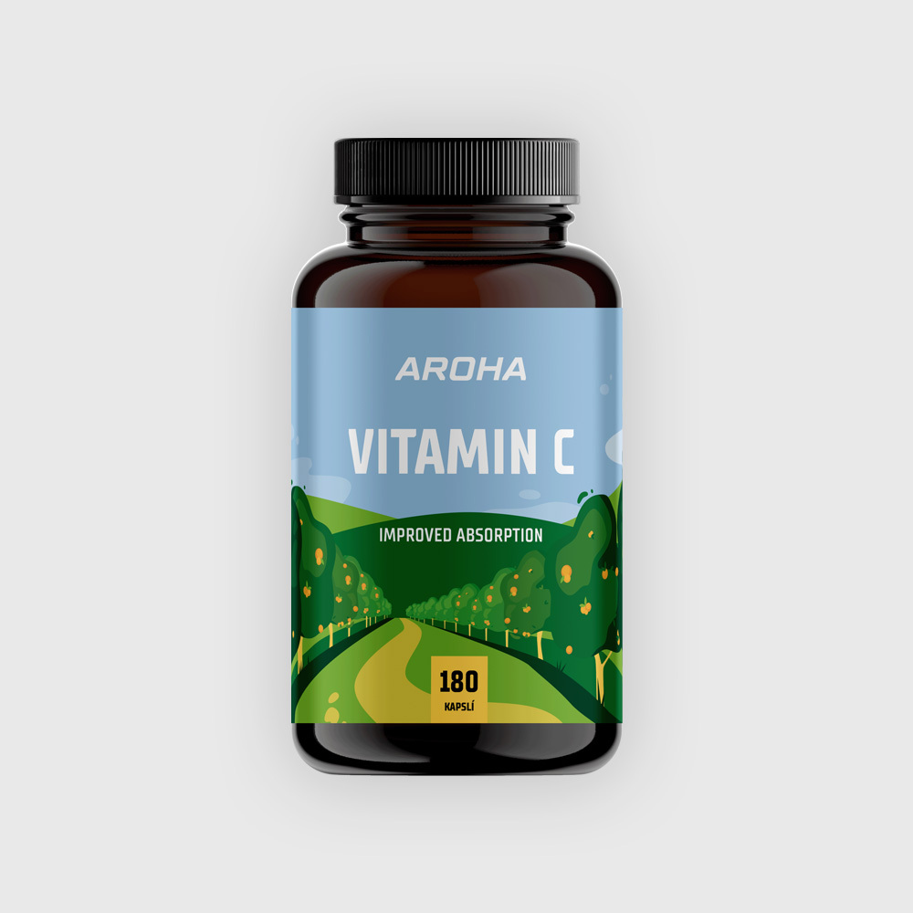 Aroha Vitamin C s citrusovými bioflavonoidy a extraktem ze šípku