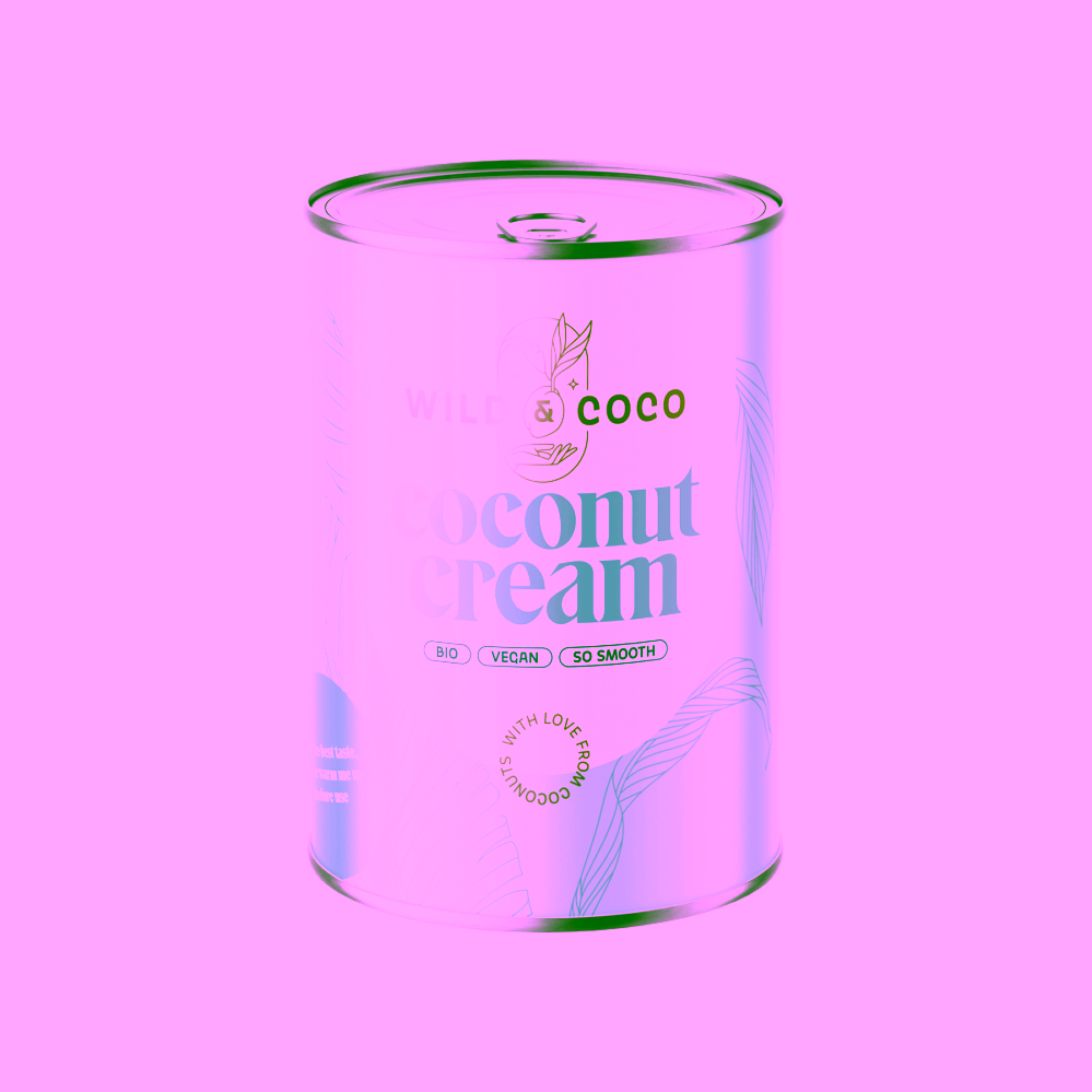 Wild & Coco Bio kokosové mléko 22 % tuku