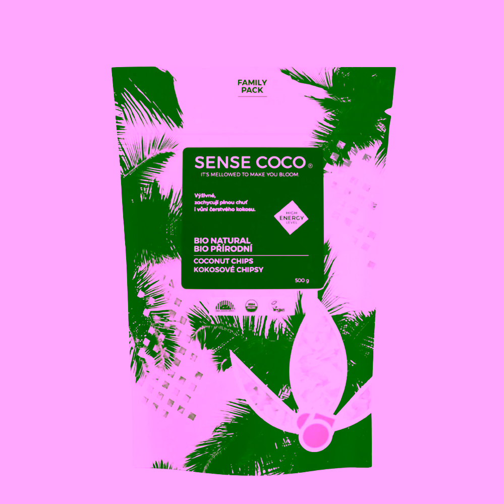 Sense Coco kokosové chipsy přírodní