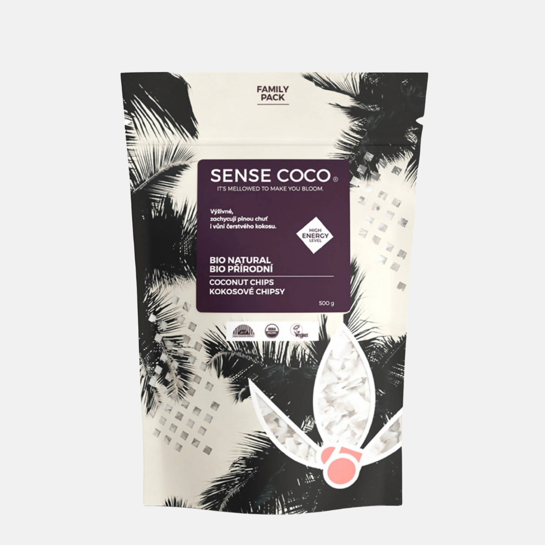 Sense Coco kokosové chipsy přírodní