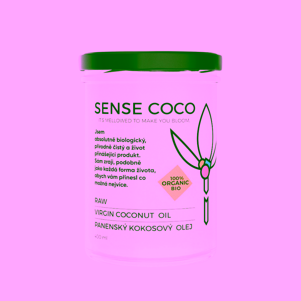 Sense Coco panenský kokosový olej