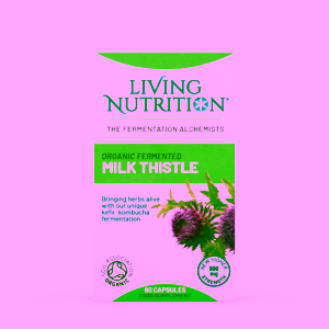 Living Nutrition Bio fermentací aktivovaný ostropestřec mariánský