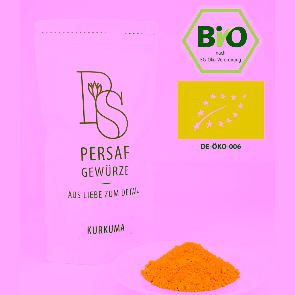 PerSaf Bio kurkuma prášek 250 g