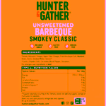 Hunter & Gather BBQ bez cukru a sladidel Smokey Classic
