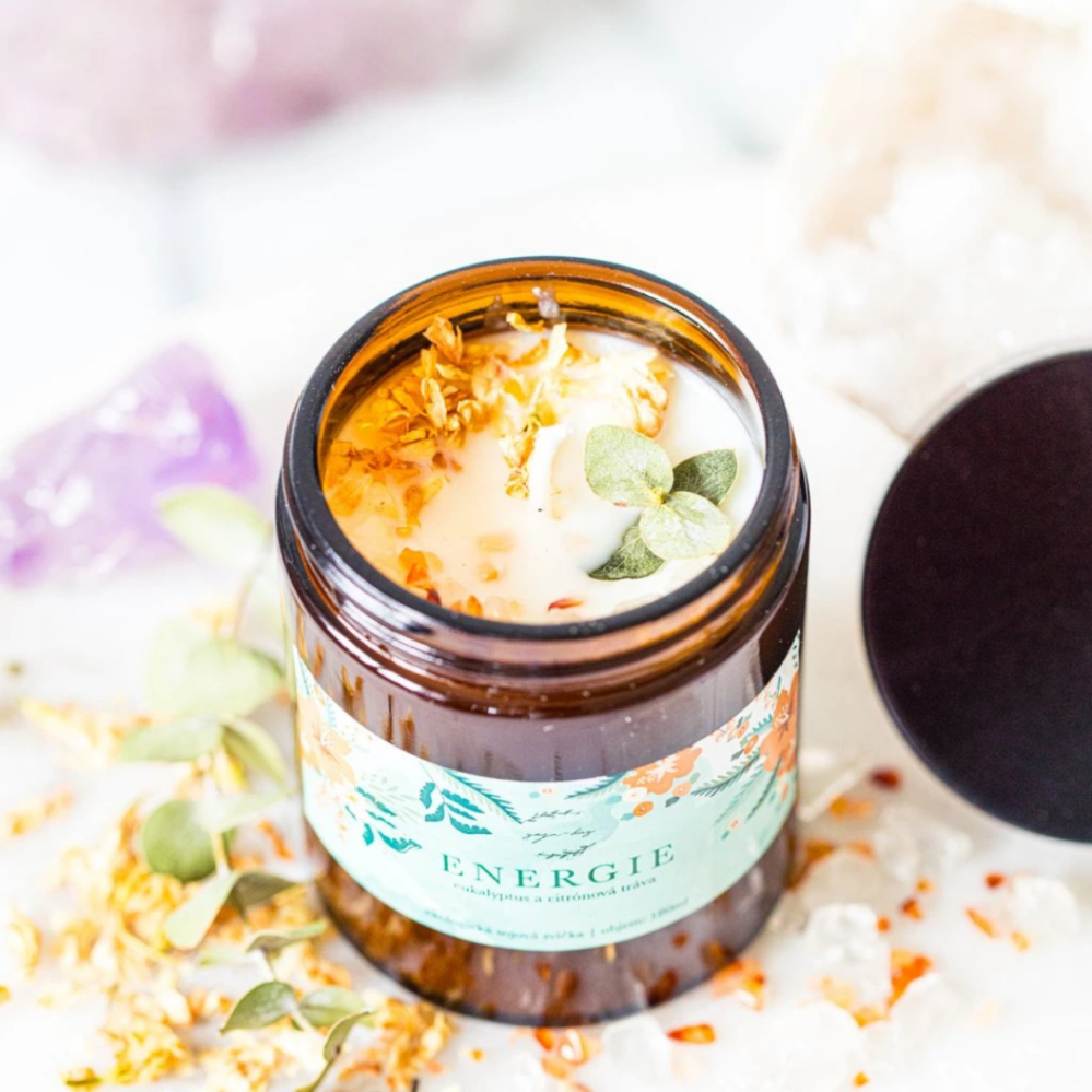 Yoga Day Svíčka Energie