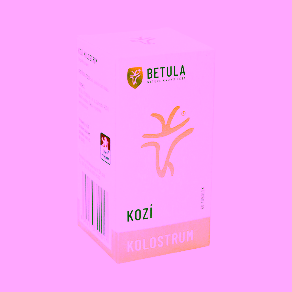 Betula Kozí kolostrum lyofilizované 60 kapslí