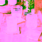 Yoga Day Křišťálový podtácek gold