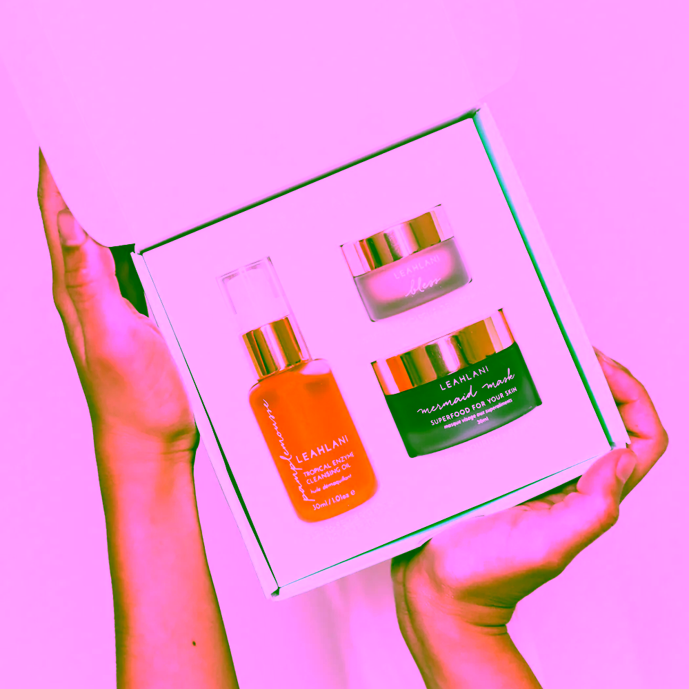 Leahlani Aloha Glow Kit Mini Sada Bestsellerů